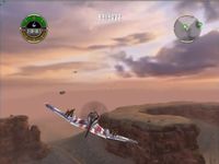 une photo d'Ã©cran de Crimson Skies - High Road to Revenge sur Microsoft X-Box